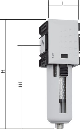 Exemplarische Darstellung: Aktivkohlefilter - Futura